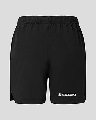 Junior 23/24 Travel Zip Pocket Shorts - Black