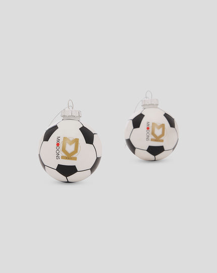 2 Pack Football Baubles